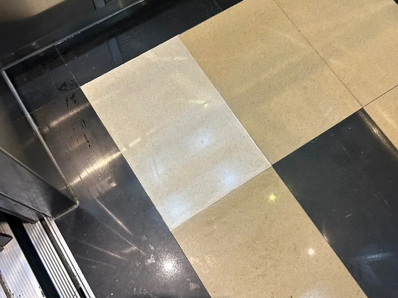 부천시 오피스빌딩 타일바닥 시공 시공 후